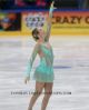 2019 crystals competition free shipping gold ice skating dress beaded BY430