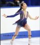 expensive ice skating dress blue canada crystals usa free shipping BY129