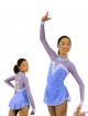 for sale lace figure skating dress stores canada blue expensive girls Sharene BY1524