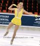 expensive yellow skating clothing crystals girls 2019 olympic ice skating outfits for sale BY1390