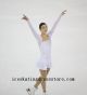 free shipping beaded white skating dress girls custom usa canada BY1373